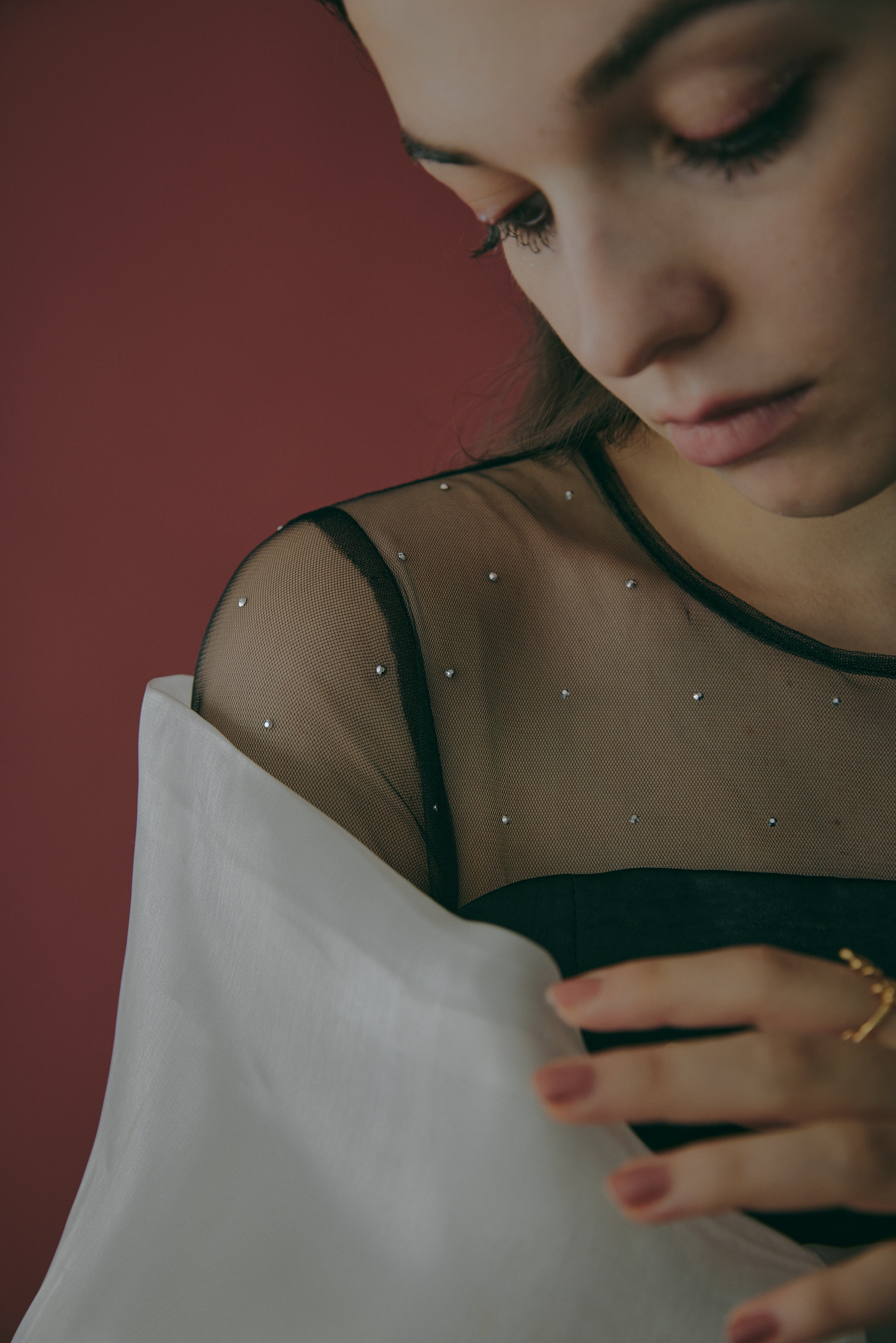 ワンピース ecmile RIBBON TIGHT DRESS RIBBON TIGHT DRESS