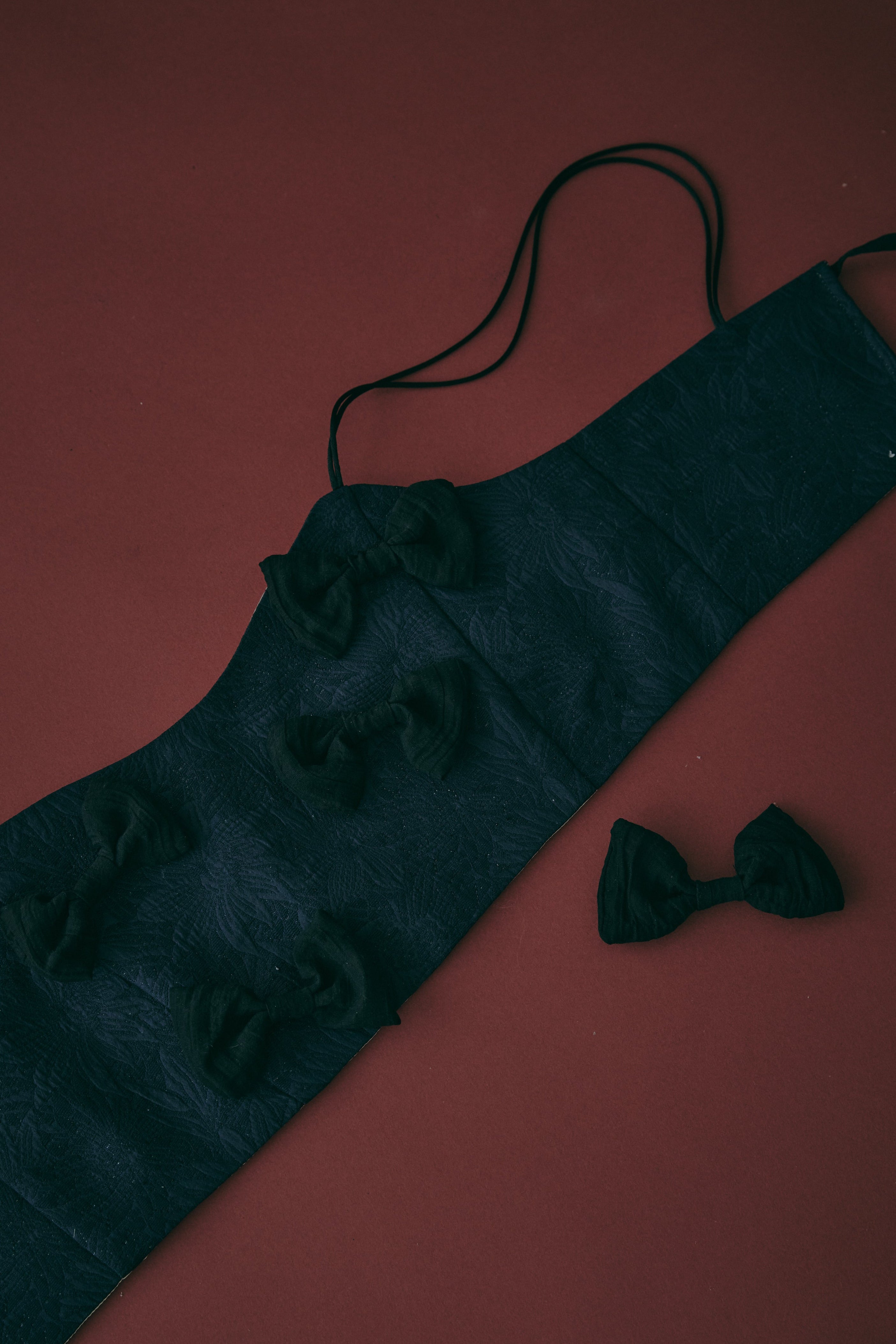 【Upcycle】RECHERCHÉ RIBBON BUSTIER