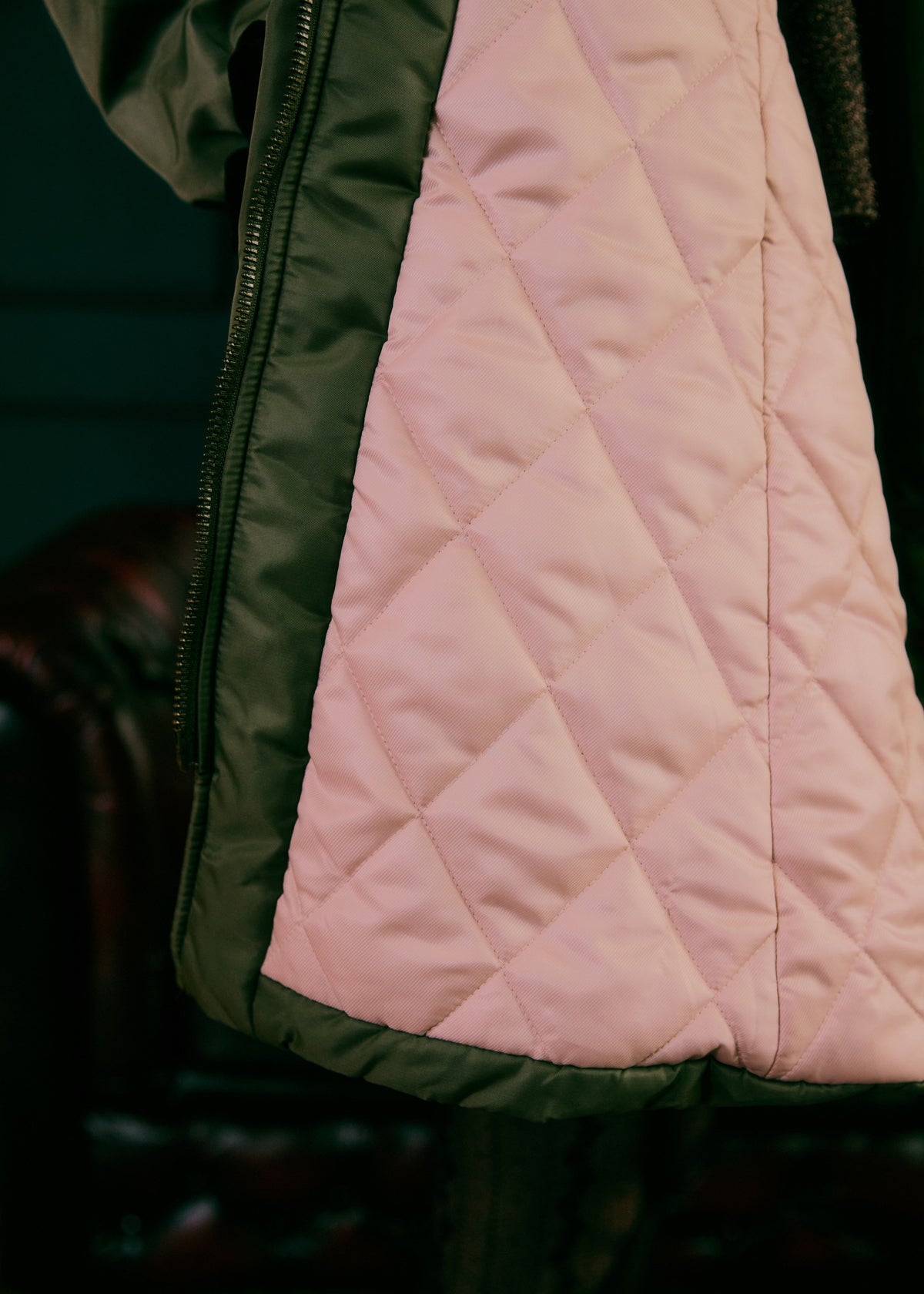 A LINE MIDDLE COAT