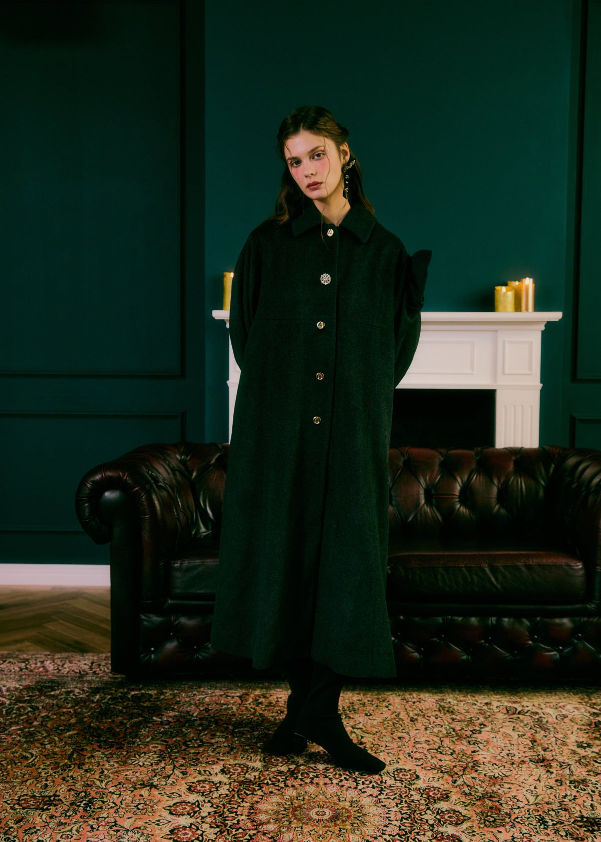 e. BIJOU RIBBON COAT