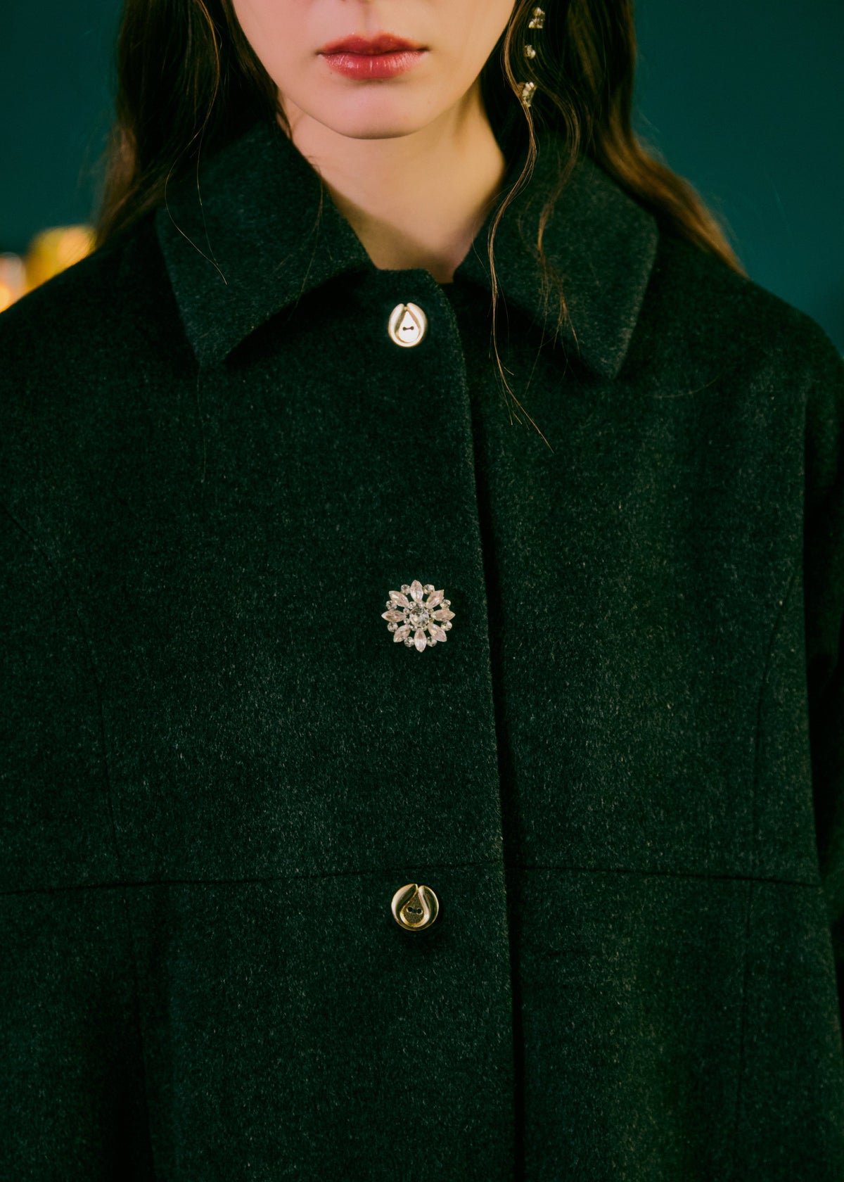 e. BIJOU RIBBON COAT