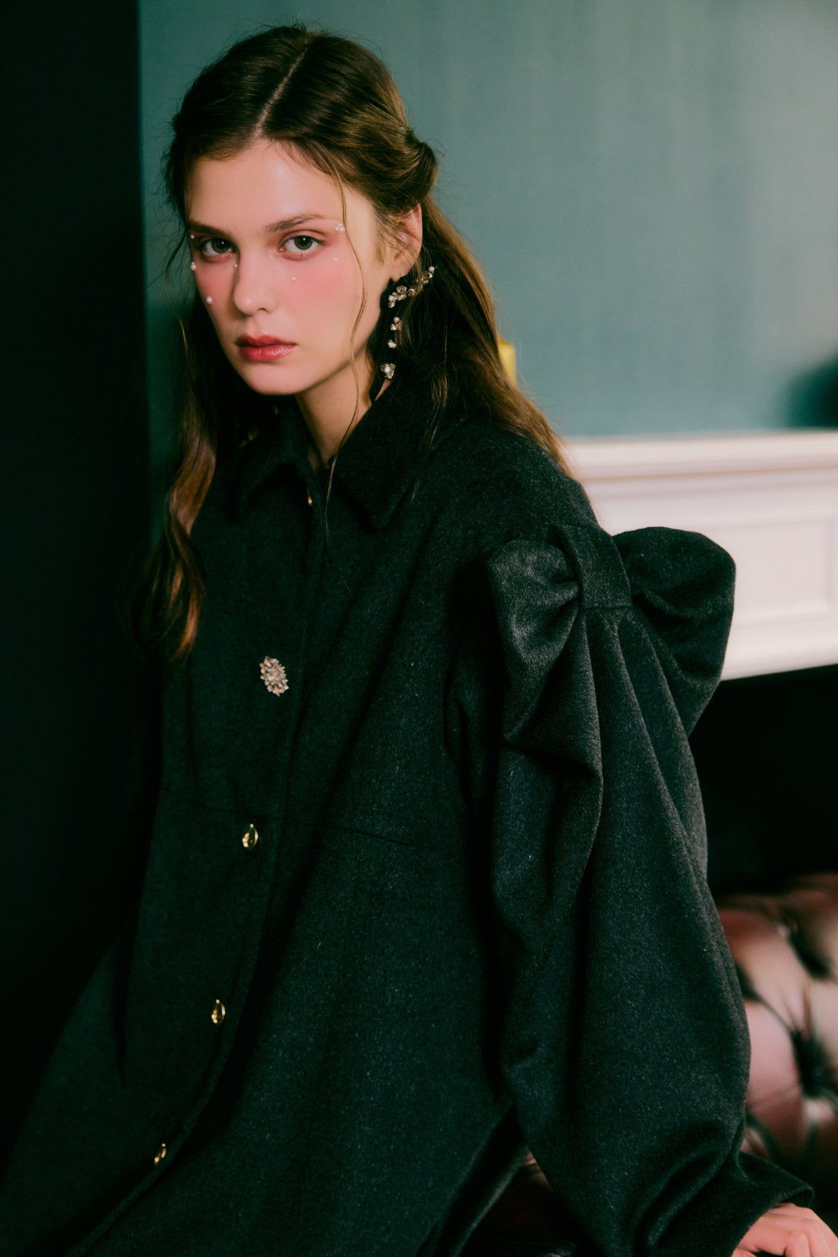 e. BIJOU RIBBON COAT