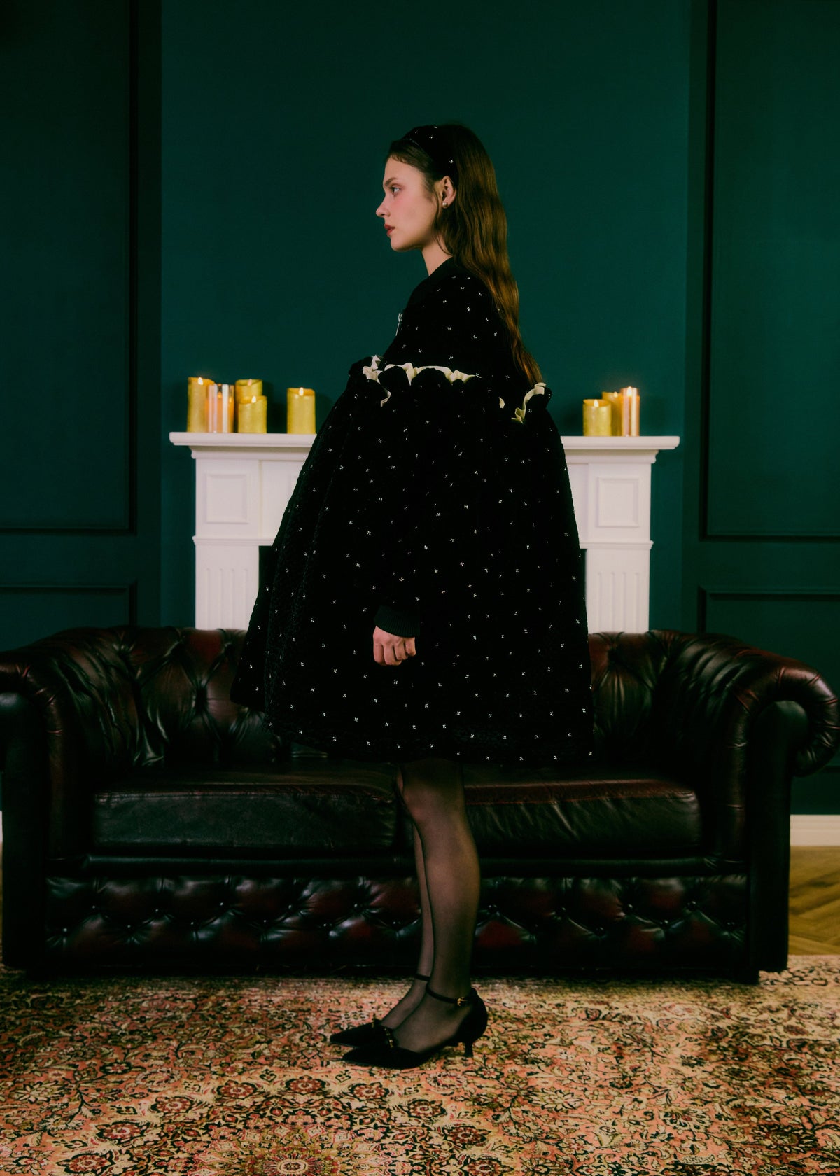 A LINE BIJOU MIDDLE COAT