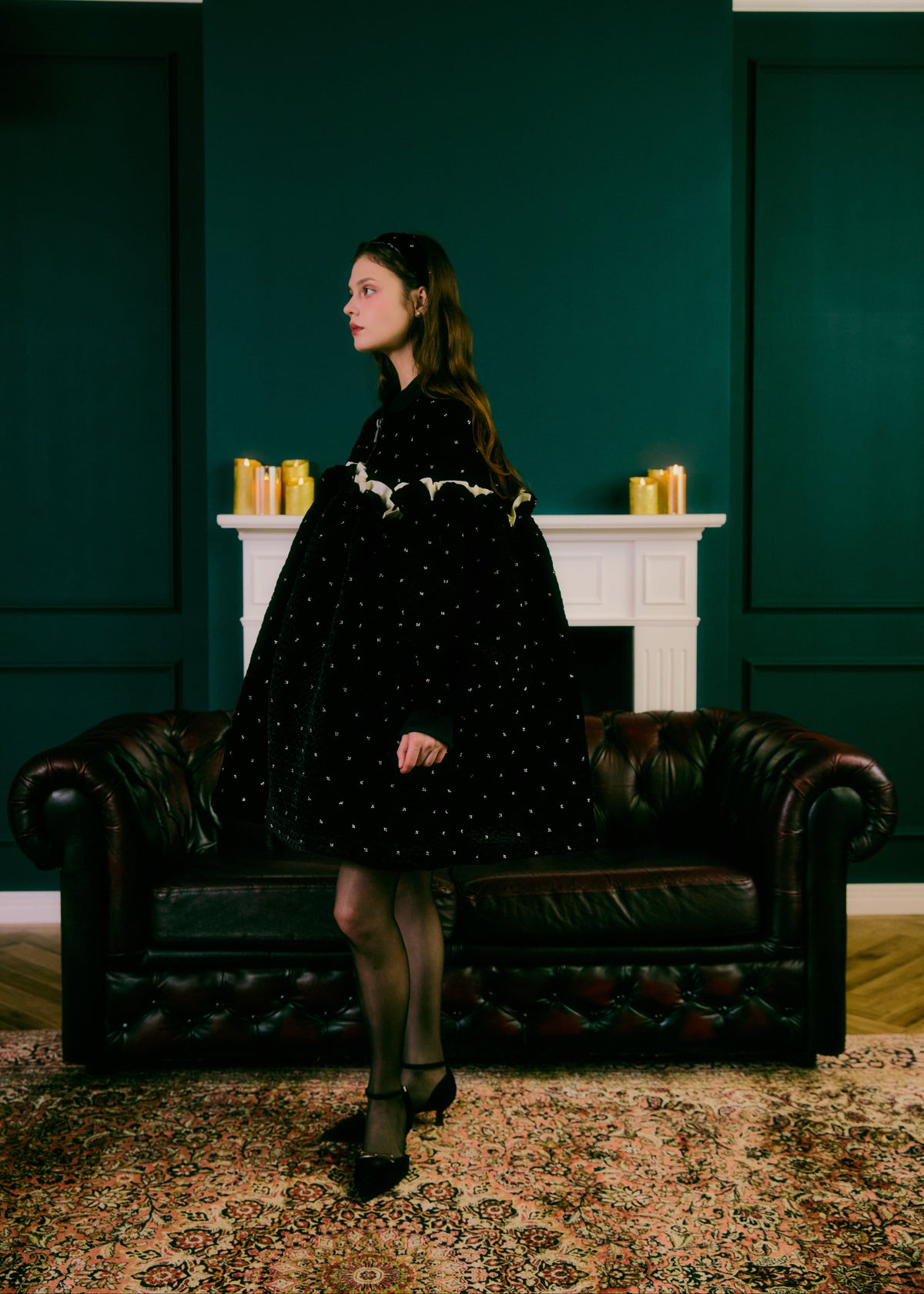 A LINE BIJOU MIDDLE COAT