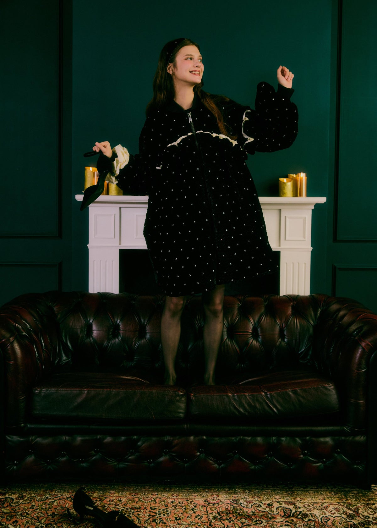 A LINE BIJOU MIDDLE COAT