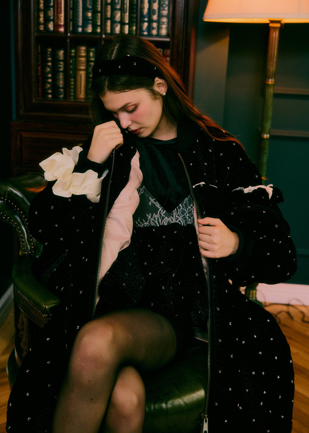 A LINE BIJOU MIDDLE COAT