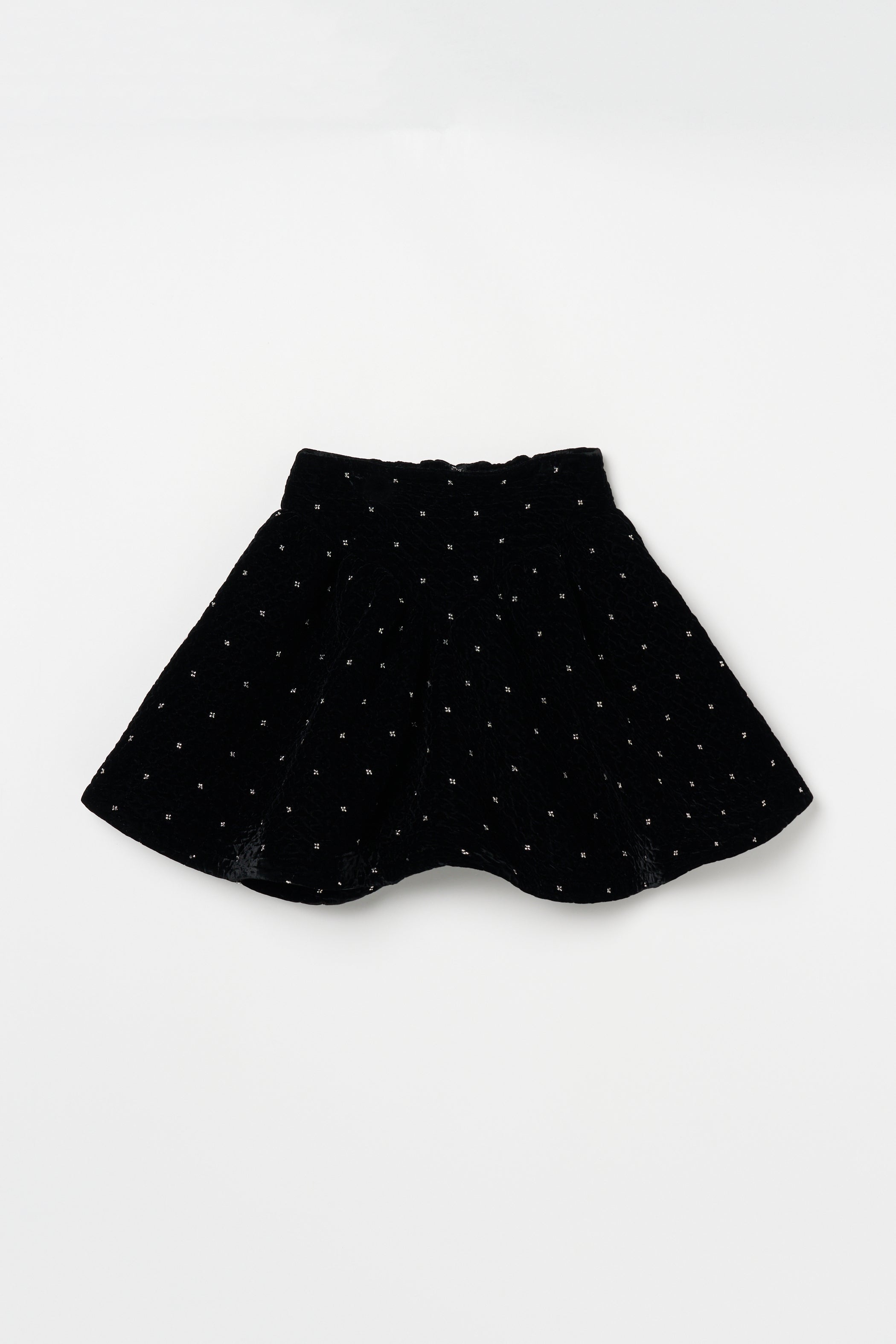 VELVET BEADS SKIRT