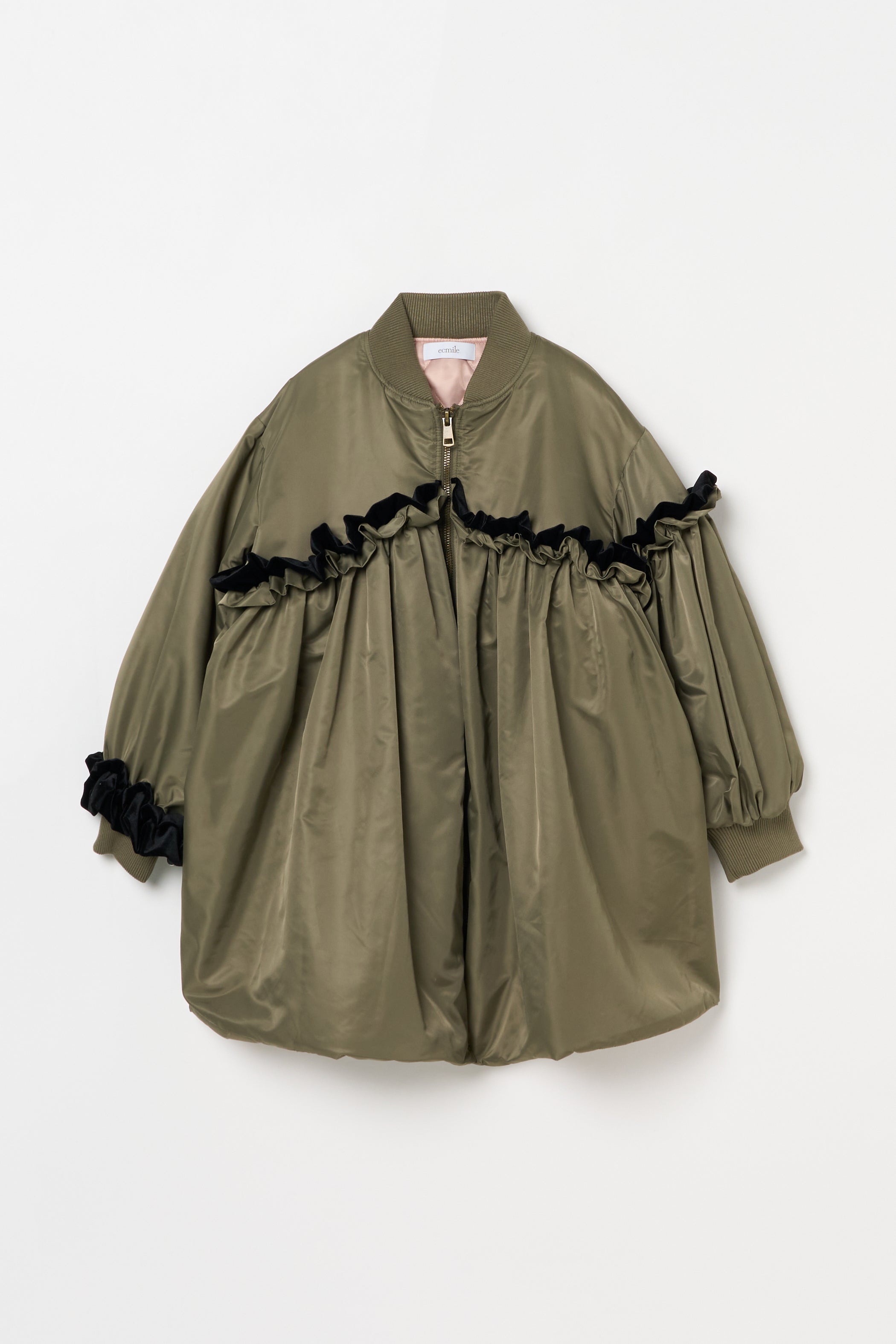 CHÉRIE A-LINE FRILL COAT