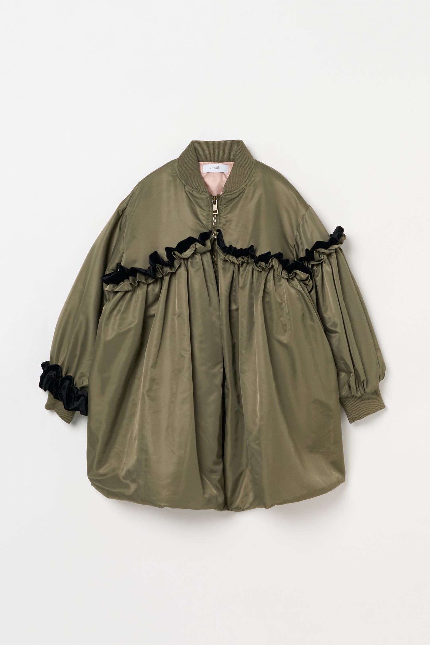 CHÉRIE A-LINE FRILL COAT