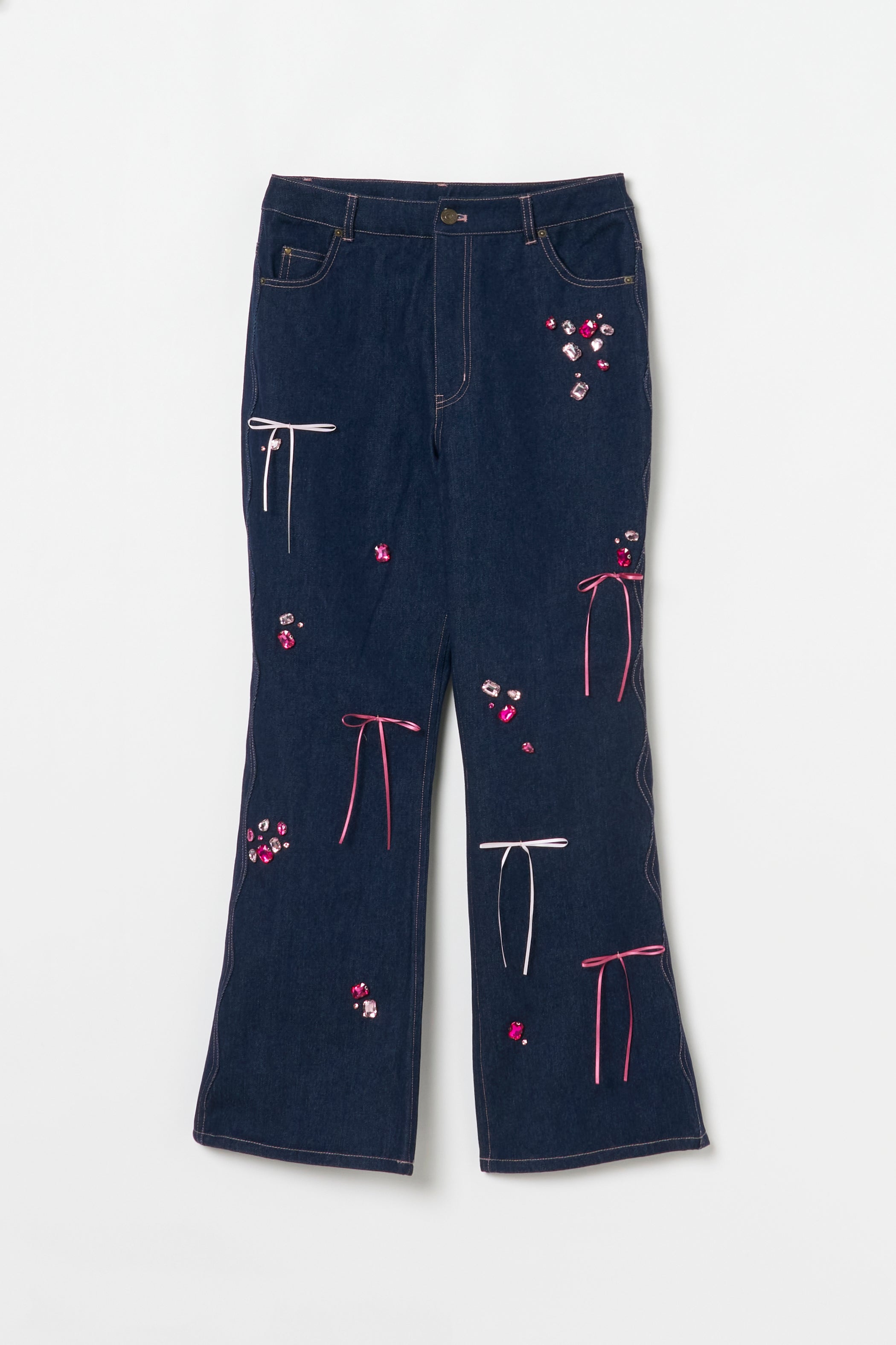 JEWELED DENIM