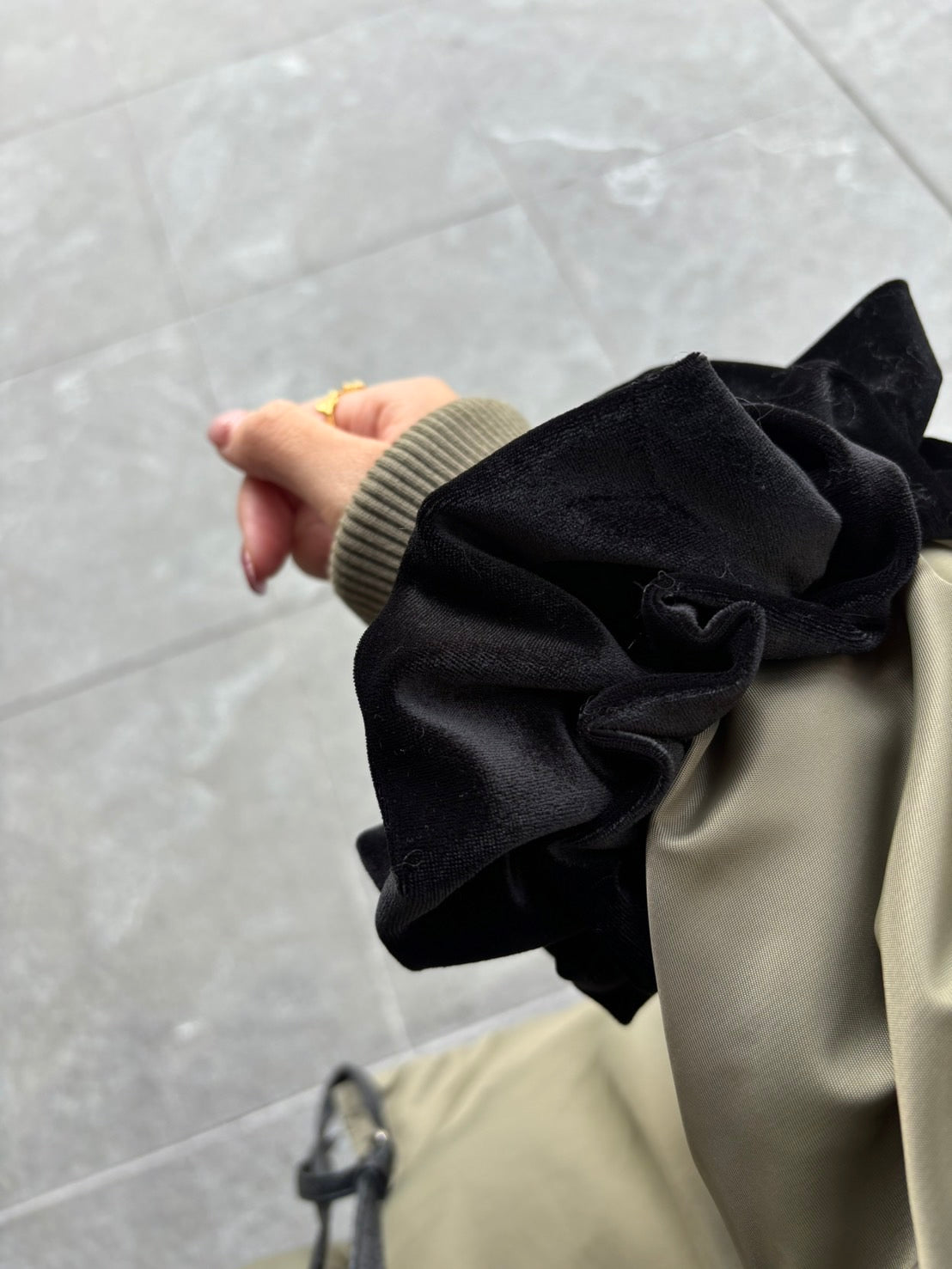 CHÉRIE A-LINE FRILL COAT