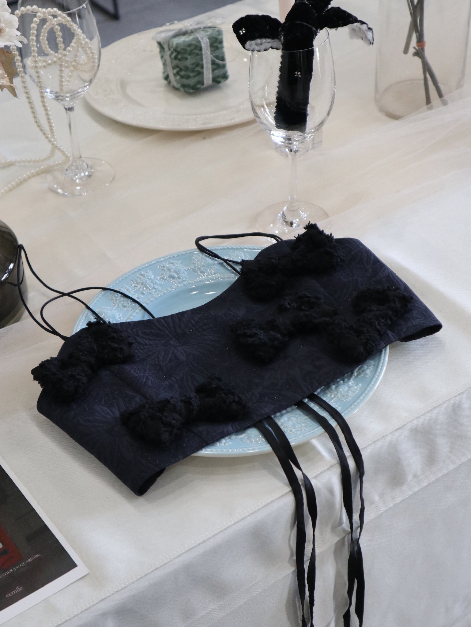 【Upcycle】RECHERCHÉ RIBBON BUSTIER