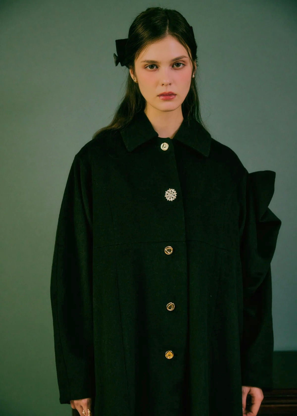 e. BIJOU RIBBON COAT