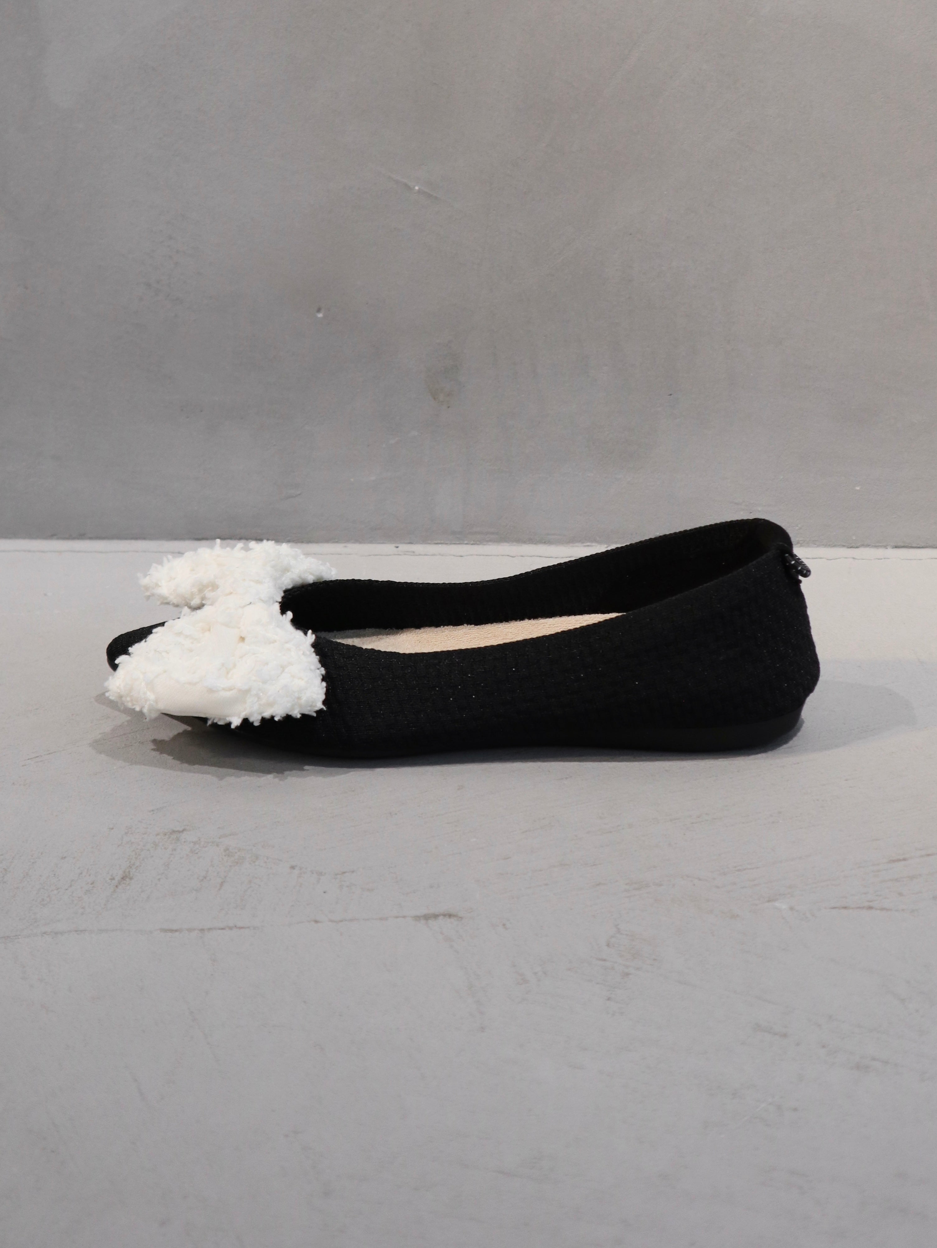 ecmile. × Öffen】upcycle ribbon-pointed