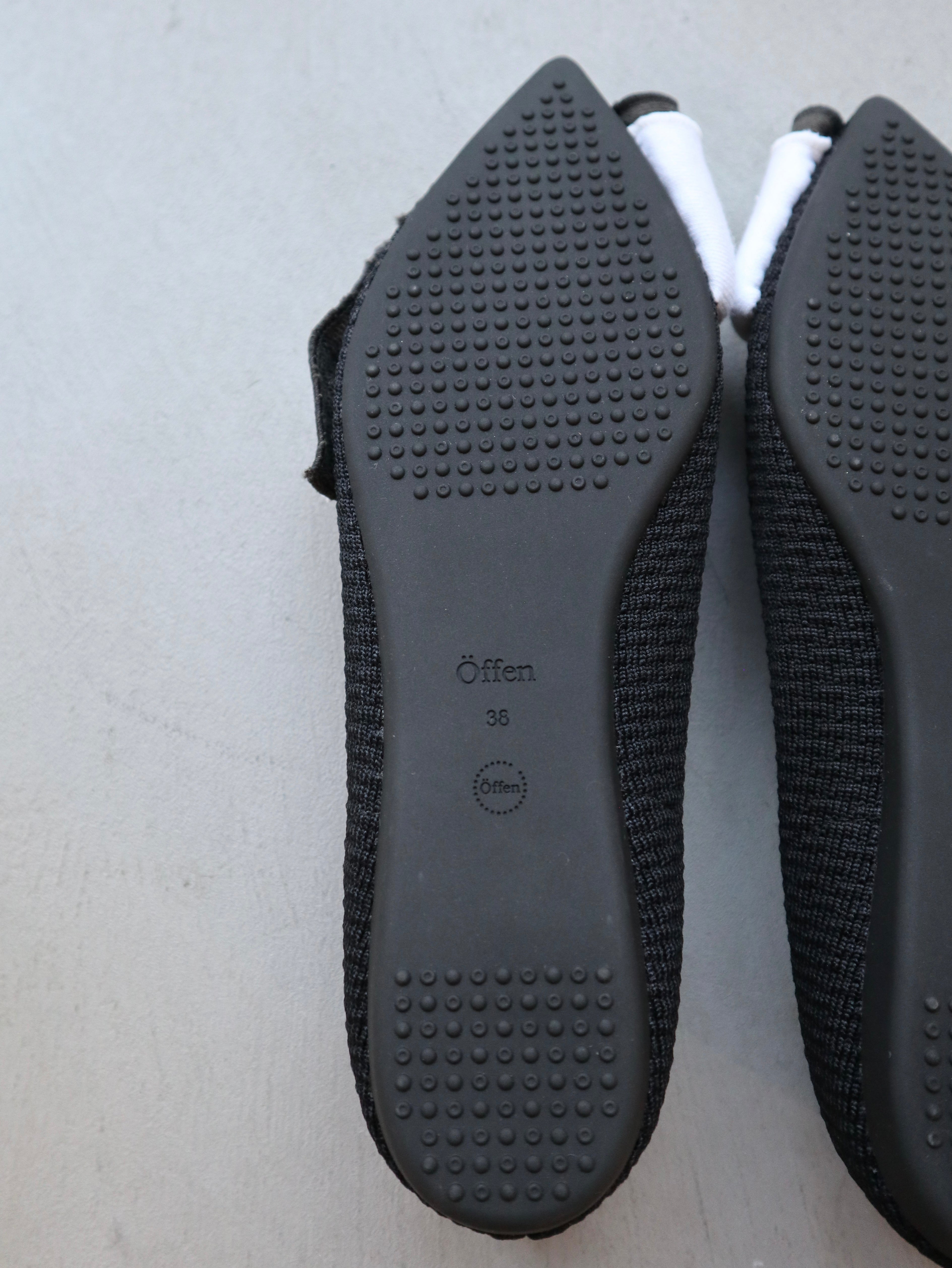 ecmile. × Öffen】upcycle ribbon-pointed