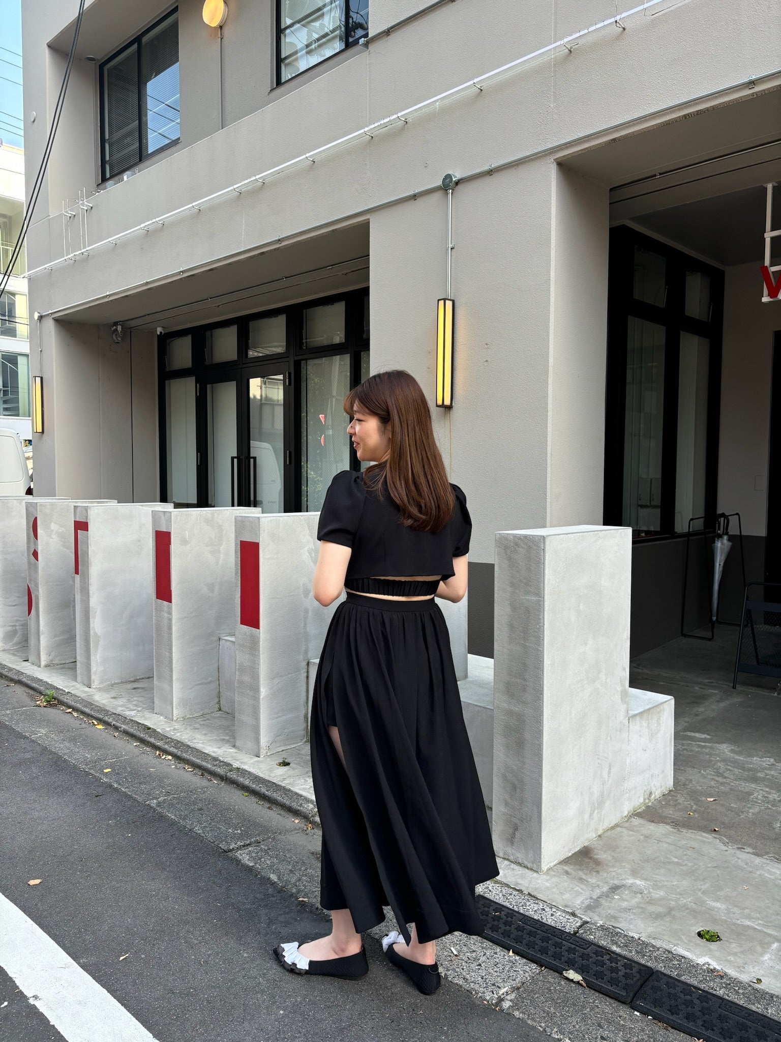 【Made in Japan】Wrinkleless Flare Skirt