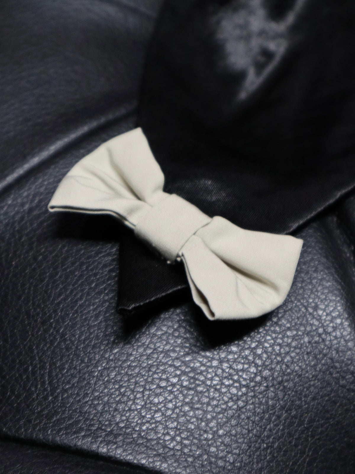 UPCYCLE RIBBON BARRETTE | BK