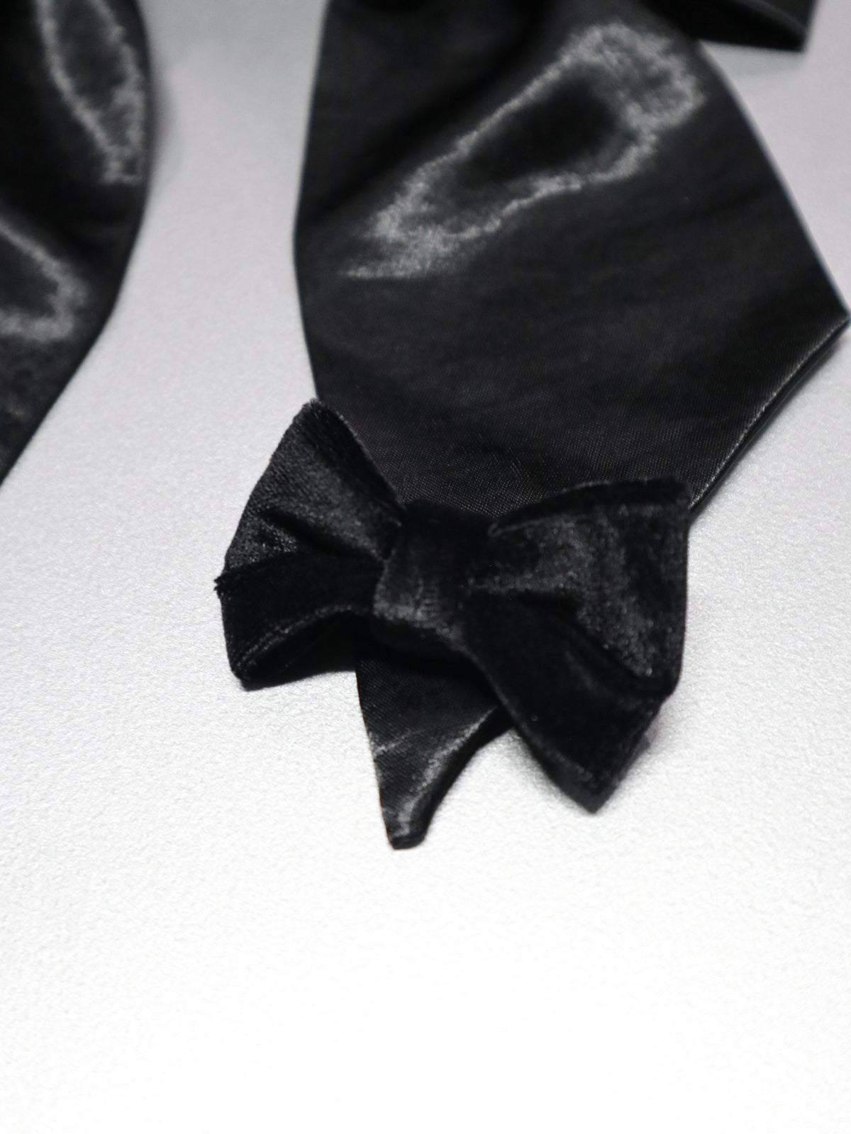 UPCYCLE RIBBON BARRETTE | BK