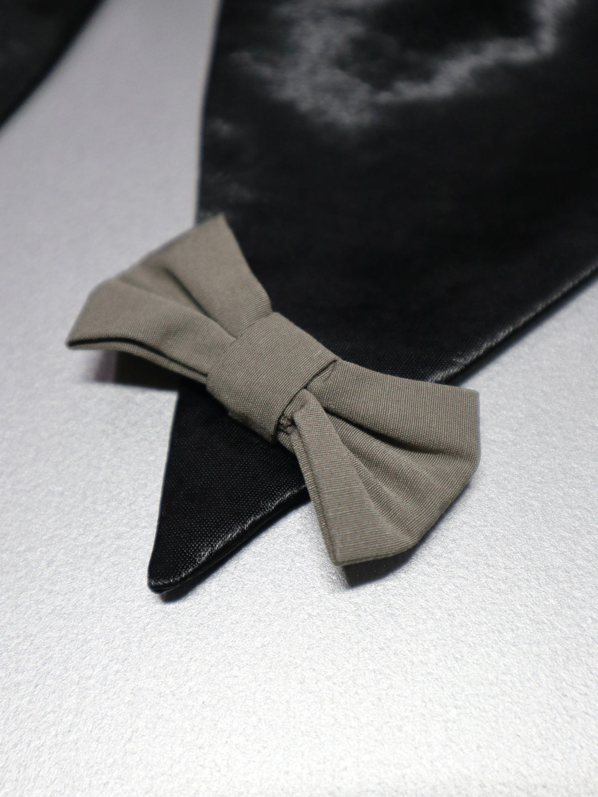 UPCYCLE RIBBON BARRETTE | BK